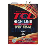 Масло моторное TCL High Line, Fully Synth, SP/CF, 5W40, 4л