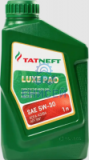 Масло моторное Татнефть LUXE PAO 5W-30 (1л) синт. API SN*, ACEA A3/В4 