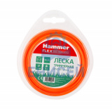 Леска триммерная Hammer Flex 1,3мм*15м круглая 216-101 (Оригинал)