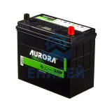 Аккумулятор AURORA JIS MF-55B24L 45Ah, 430А, о/п