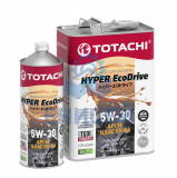 Масло моторное TOTACHI HYPER Ecodrive Fully Synthetic SP/GF-6A 5W-30 акция 4+1 = 5л