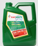 Масло моторное Татнефть Ультра Оптима 10W-40 (4л) п/с., API SL/CF