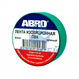 Изолента  ABRO зелёная (Оригинал)